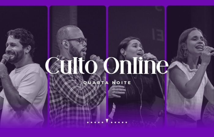 CULTO ONLINE - QUARTA 19:30h | 09/04/2025